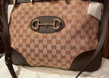 Torebka Damska Gucci Horsebit 1955 GG Supreme - Nowa z Metkami