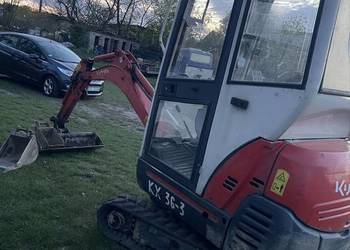Minikoparka Kubota kx36-3 z 2003 roku 1580kg