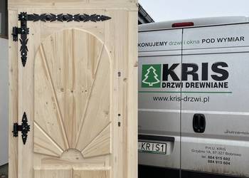 Drzwi drewniane OD RĘKI GÓRALSKIE CAŁA POLSKA I UE