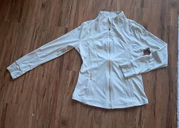nowa cienka kremowa bluza do biegania, fitness, jogi. Rozmiar L brak metki