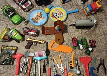 Zestaw używanych zabawek zabawki dla dzieci