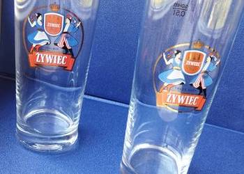 Szklanki Żywiec 2szt  pojemność 0,5L