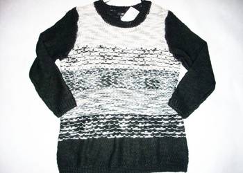 H&M Modny Ciepły Sweter NOWY r.38 wełna 20%