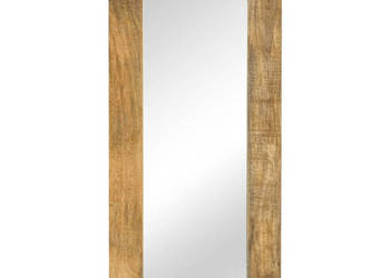 Lustro z ramą z litego drewna mango 50 x 110 cm WM-246303
