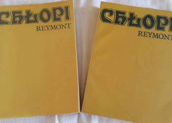Chłopi - Władysław St.Reymont.Dwa tomy cena za całość.
