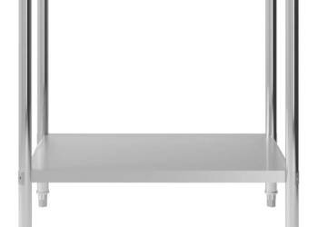 Kuchenny stół roboczy 100x60x85 cm stal nierdzewna WM-51188