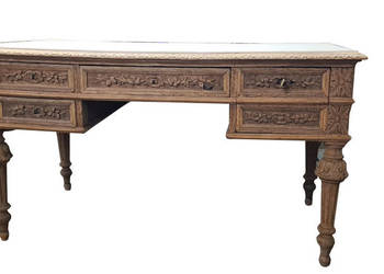 DĘBOWE BIURKO EKLEKTYCZNE