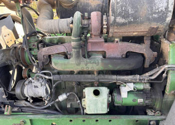 John Deere 6076TRW Silnik Słupek Blok Głowica Wał Korbowy Miska Olejowa CZ…