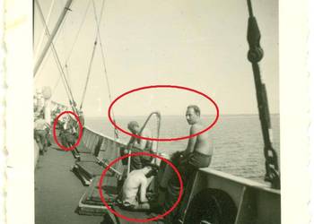 Marynarze na statku ? Agfa Lupex lata 30-te?