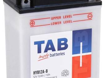 Akumulator motocyklowy TAB YB12A-B (HYB12A-B) 12V 12Ah 135A