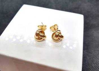 ŁADNE ZŁOTE KOLCZYKI