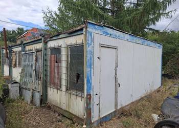 Kontenery zestaw 4 sztuk baraki na budowe