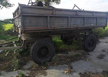 Przyczepa Autosan D-55 Wywrotka Zarejestrowana Na 3 Strony 6t .