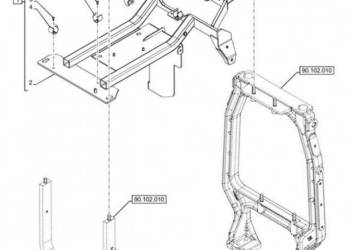 New Holland T6070 Wspornik 48118078