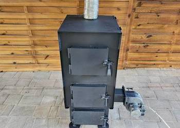 Piec nadmuchowy 13 kW – jak nowy, wentylator 3-stopniowy