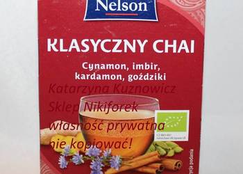 Lord Nelson herbata chai 20 t. ziołowa rozgrzewająca klasyczna z kurkumą