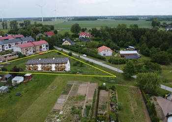 Dz. budowlana z WZ dla 2 domów jednorodz. lub budynku wielorodzinnego