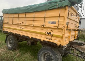 Sprzedam przyczepę 12 ton żółta