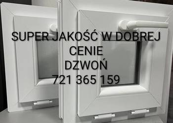 okno 60x60 białe rozwierno uchylne