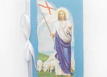 Jezus kartka, kartka z Panem Jezusem, komunia kartka, święcenia kartka chrz