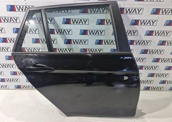  BMW F31 DRZWI PRAWE TYŁ TYLNIE ORYGINAŁ 668 SCHWARZ II