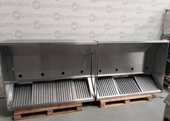 OKAP PRZYŚCIENNY SKRZYNIOWY NAWIEWNO - WYWIEWNY 310x120
