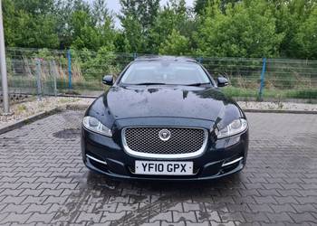 Jaguar XJ 2010 3.0 Diesel X351 306DT Anglik V5C Felgi 19" Skóra Drewno