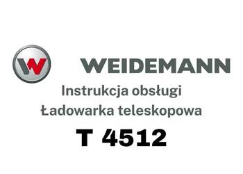 DTR Instrukcja obsługi, katalog, UDT - serwis - Weidemann T4512