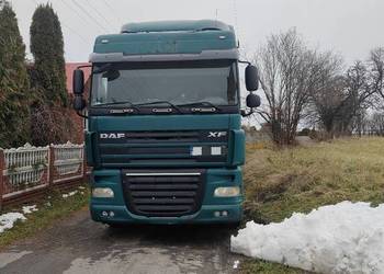 DAF XF105.460 + Naczepa Firanka