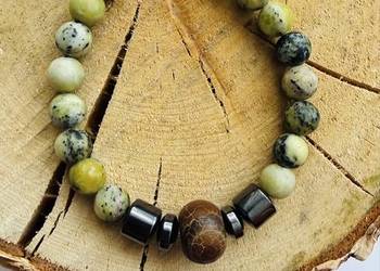 Bransoletka damska z kamieni naturalnych