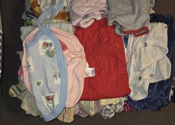 Duża paczka ubranek niemowlęcych