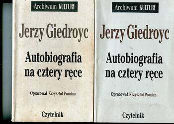 Autobiografia na cztery ręce - Jerzy Giedroyc 2 egzemplarze