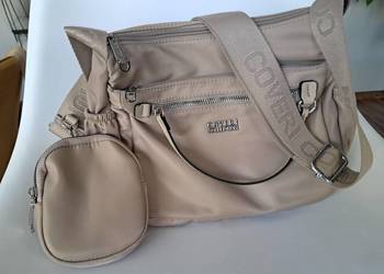 nowa beżowa torebka coveri colection brak metki, dł 25, wys 20, szer 10 cm