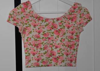 H&M śliczna krótka bluzeczka 34 XS