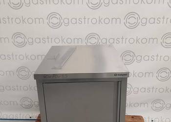Stół/box drzwi skrzydłowe blat płaski Stalgast 60x70x85