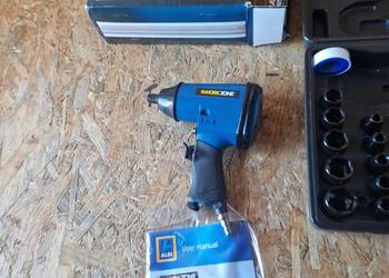 Workzone pneumatyczny klucz 1/2" udarowy 310 Nm zestaw nasadek walizka 16el