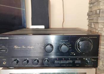 Potężny wzmacniacz Pioneer A-757 Mark II 2x100W 8ohm 2x140W 4ohm 20kg