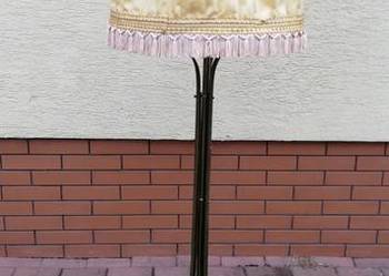 Lampa stojąca mosiężna lampka podłogowa oświetlenie
