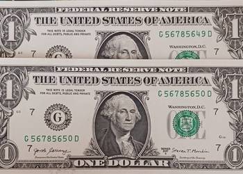 2 x 1 Dolar USA  2017r.-men G-Chicago-seria A-po koleji