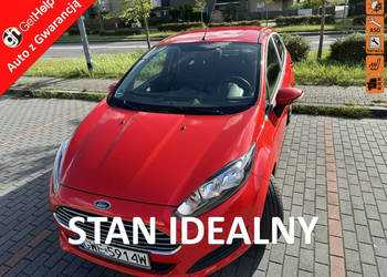 Ford Fiesta 5 drzwi, podgrzewane fotele i szyba czołowa, isofix, niski prz…