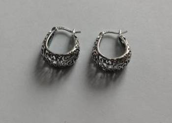 Srebrne kolczyki próba 925