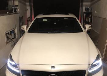 Mercedes CLS 500/550 4matic AMG pakiet biała perła V8 W218 masaże harman