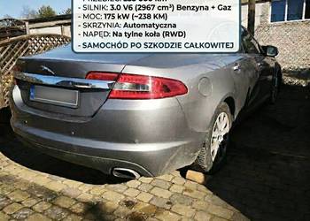 Jaguar XF 3.0 benzyna+gaz (175kw) - uszkodzony przód