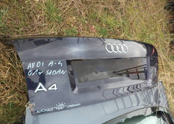 AUDI A4 B6 SEDAN 2003 MALYSZ KLAPA TYLNA