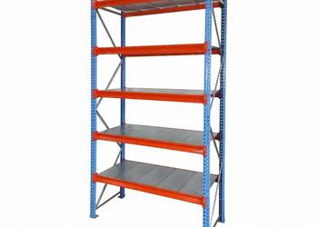 REGAŁ MAGAZYNOWY METALOWY WYTRZYMAŁY MRTK-51 H=3000mm 4 PÓŁKI - 275 kg