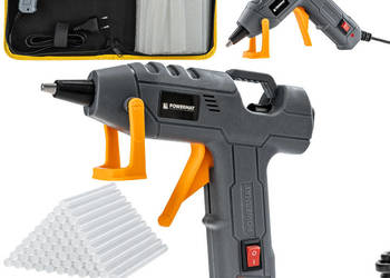 pistolet do kleju na gorąco do klejenia 220°c +60 wkładów 7mm