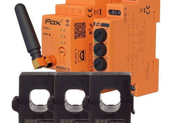 Zestaw do monitorowania energii F&F WI-MEF-3-100A z Wi-Fi i zabe