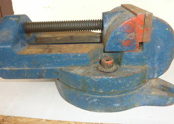 Stare niemieckie imadło wiertarskie, obrotowe, (maszynowe).Waga około 20kg.