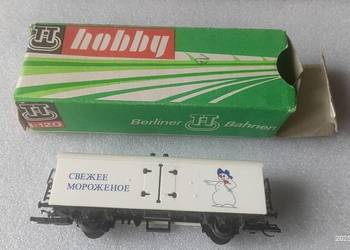 Wagon chłodnia Świeże Lody Ukraina Tillig TT
