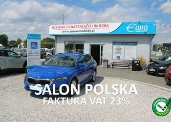 Škoda Octavia AMBITION DSG Salon Polska netto 58455PLN Gwarancja IV (2020-)
